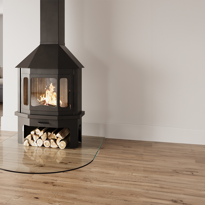 The Advantages of Toughened Glass Hearths