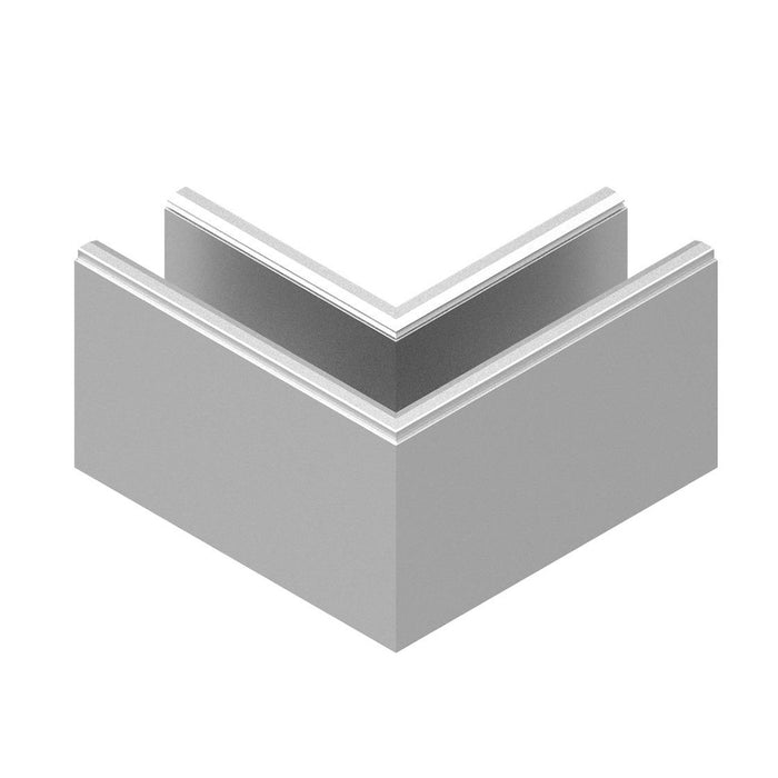 90° Corner For Glass Railing Channel