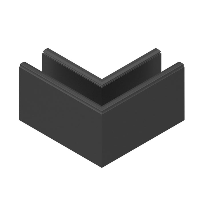 90° Corner For Glass Railing Channel