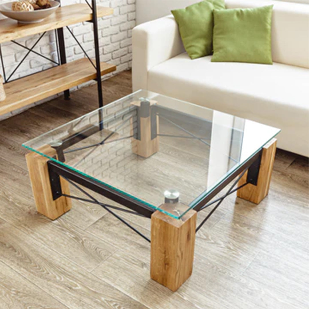 Rectangle Table Top - Clear Toughened Glass