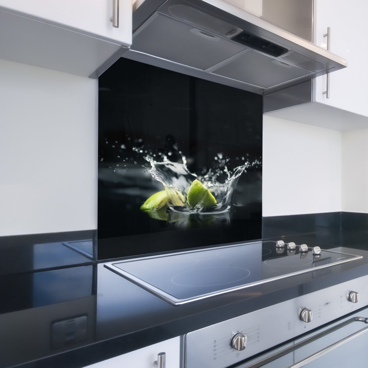 Glass Splashback C2G Printed For Kitchen, Made From Toughened Cooker ...