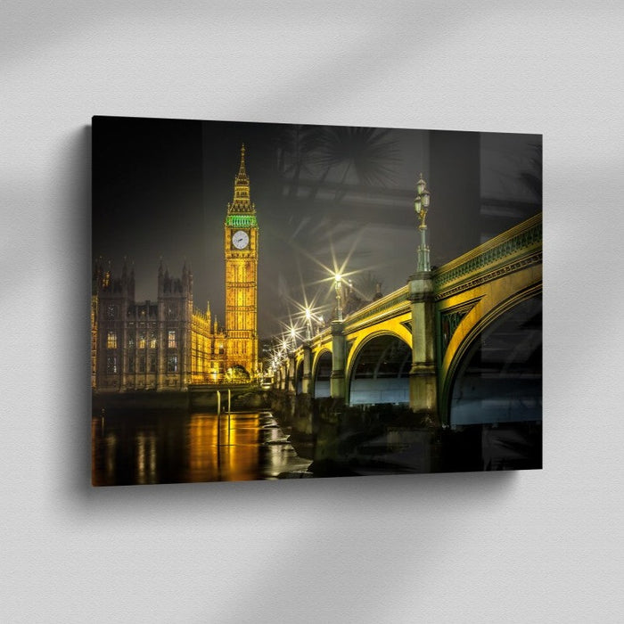 Printed Glass Wall Art - London Bridge - Shop Online — Express Glass ...