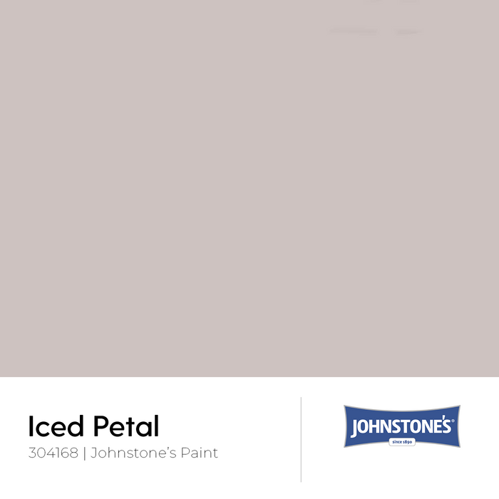 6mm Toughened Painted Kitchen Glass Splashback - Iced Petal 304168 Johnstones