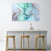 Kitchen Glass Wall Art Marble Ocean