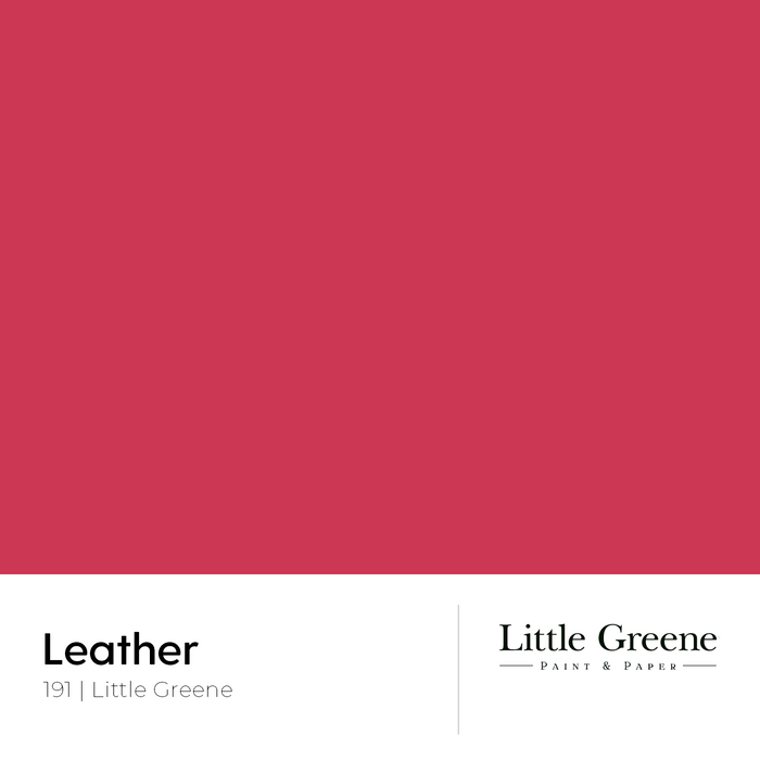 6mm Toughened Painted Kitchen Glass Splashback - Leather Pink Little Greene 191