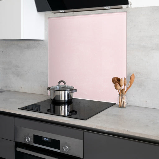 Glass Kitchen Splashback - Pink Glitter 